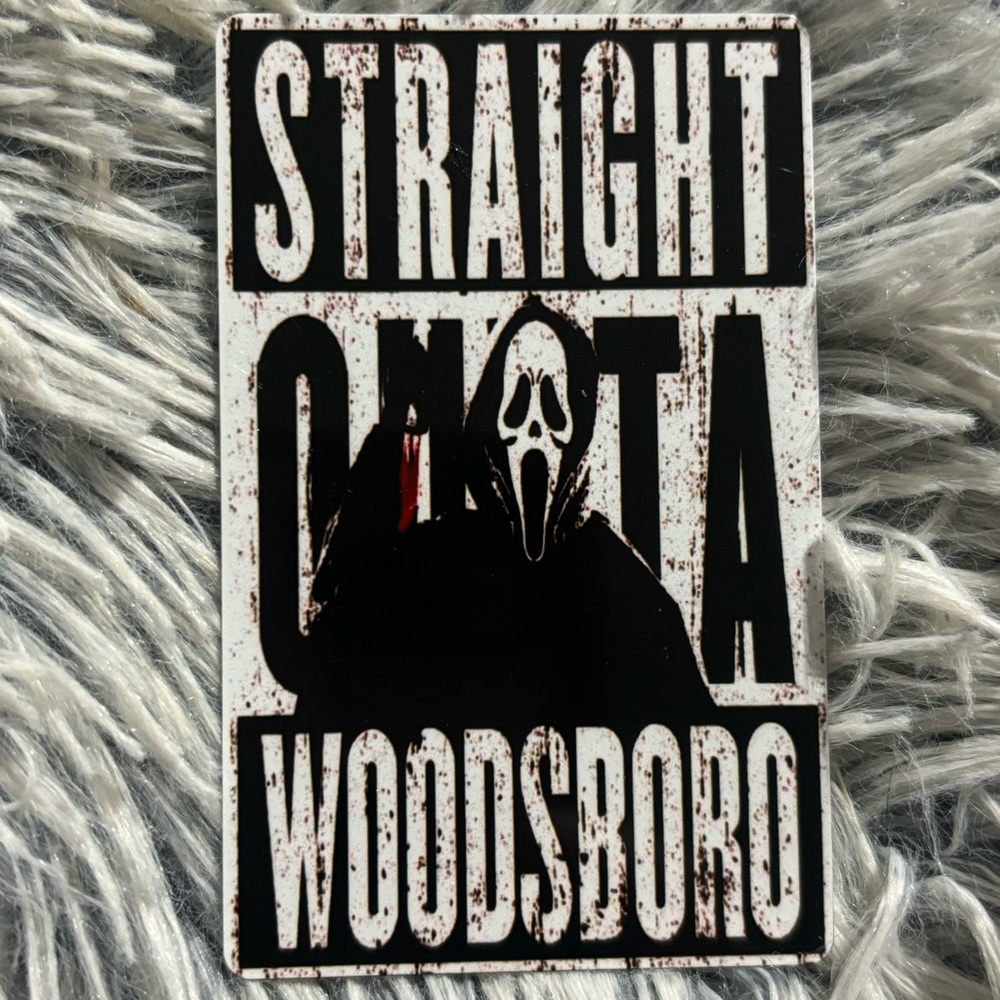 Straight Outta Woodsboro Magnet
